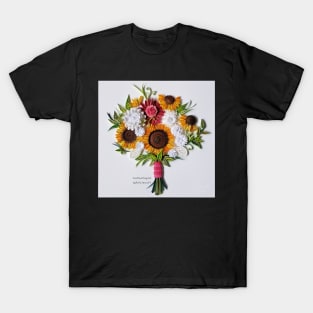 Printed Paper quilling Art. Wall Decor. Flower tree art. Botanical flower Art. Gift. T-Shirt